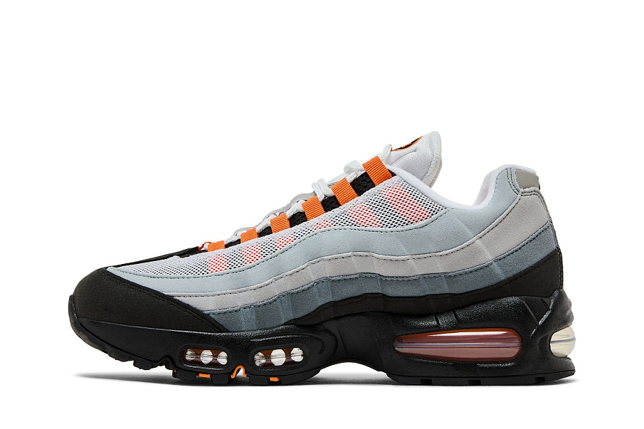 Фото № 4 с приближением к товару «‎Nike Air Max 95 OG Bright Mandarin 2025»