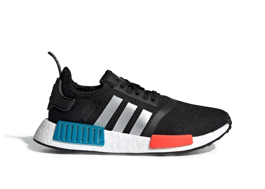 Фото № 1 с приближением к товару «‎adidas NMD R1 Core Black Silver Metallic »