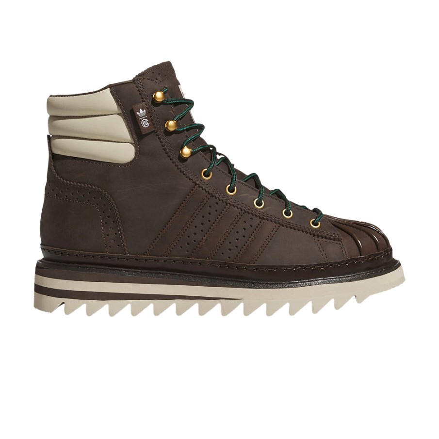 Фото № 1 с приближением к товару «‎CLOT x adidas Pro Model Dark Brown Wonder Beige»