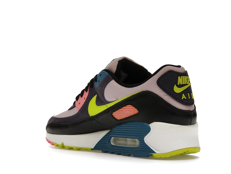 Фото № 6 с приближением к товару «‎Nike Air Max 90 Eggplant Volt »