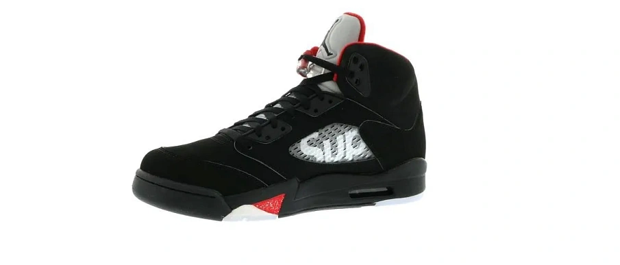 Фото № 3 с приближением к товару «‎Jordan 5 Retro Supreme Black»