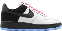Фото № 1 с приближением к товару «‎Nike Air Force 1 Low Grey Black Flamingo»