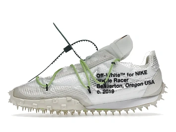 Nike Waffle Racer Off-White White  - 3