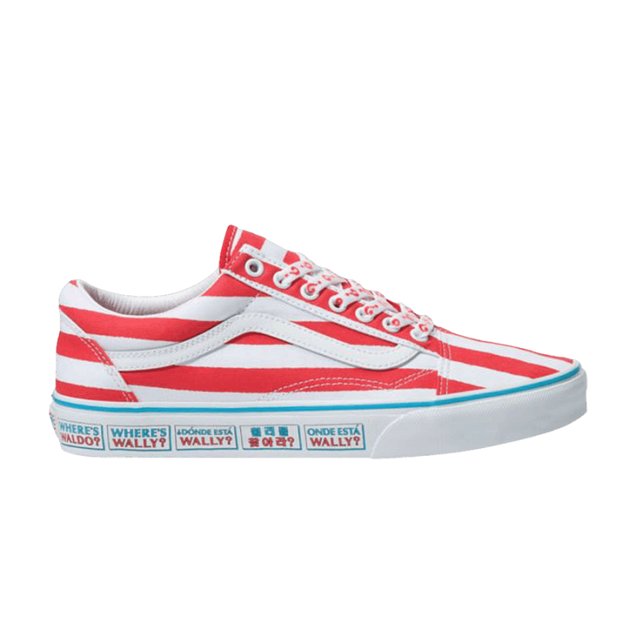Фото № 1 с приближением к товару «‎Wheres Waldo? x Vans Old Skool International Stripes»