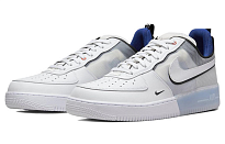 Фото № 3 с приближением к товару «‎Nike Air Force 1 React Skate Shoes GreyWhiteBlue»