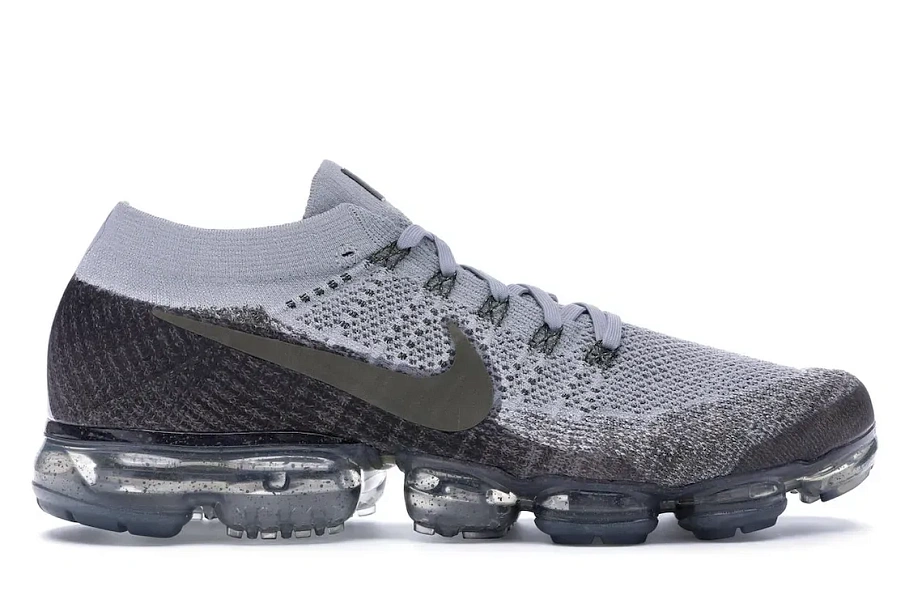 Фото № 1 с приближением к товару «‎Nike Air VaporMax Midnight Fog Medium Olive»