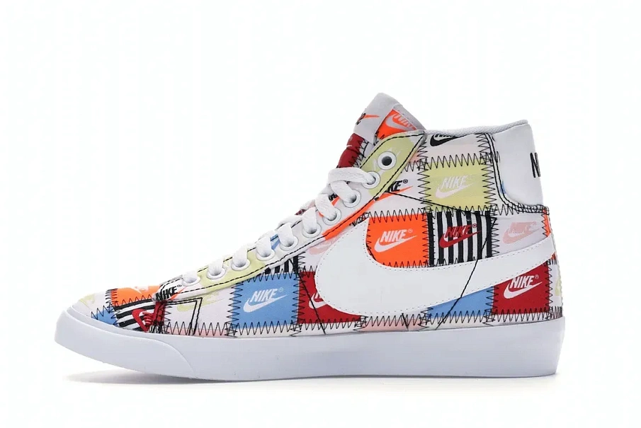 Фото № 3 с приближением к товару «‎Nike Blazer Mid Patchwork»