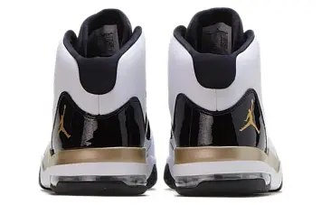 Air Jordan Max Aura "White Black Gold - 4