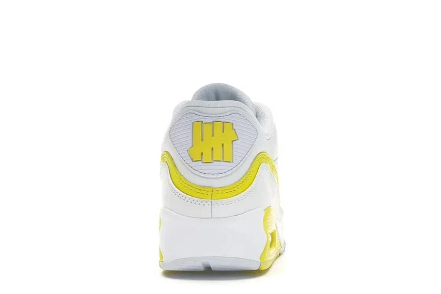 Фото № 4 с приближением к товару «‎Nike Air Max 90 Undefeated White Optic Yellow»