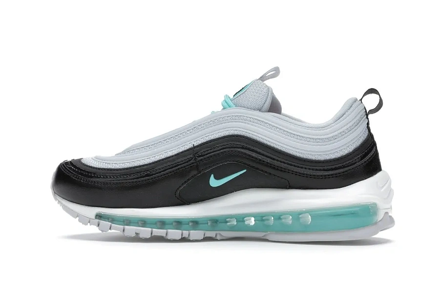 Фото № 5 с приближением к товару «‎Nike Air Max 97 Platinum Black Aurora Green »