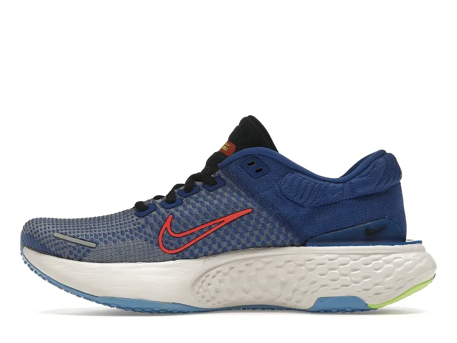 Фото № 3 с приближением к товару «‎Nike ZoomX Invincible Run Flyknit 2 Game Royal Red Clay»