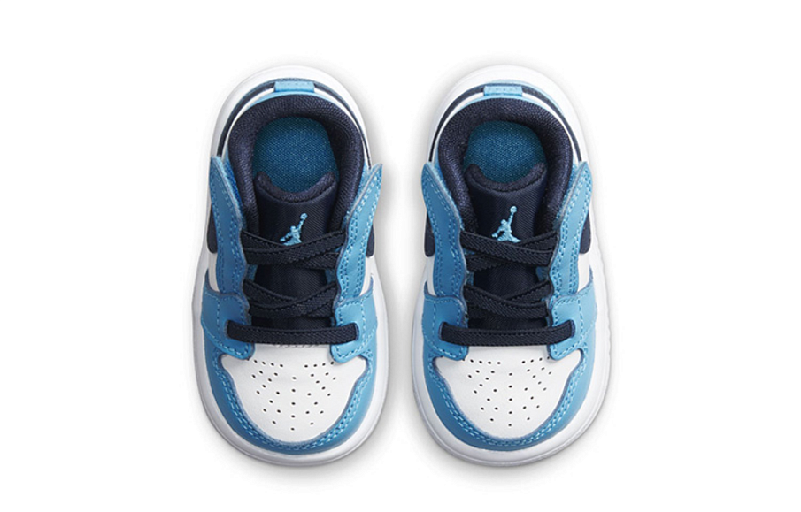 Фото № 4 с приближением к товару «‎Air Jordan 1 Low Alt (TD) WhiteBlueBlack»