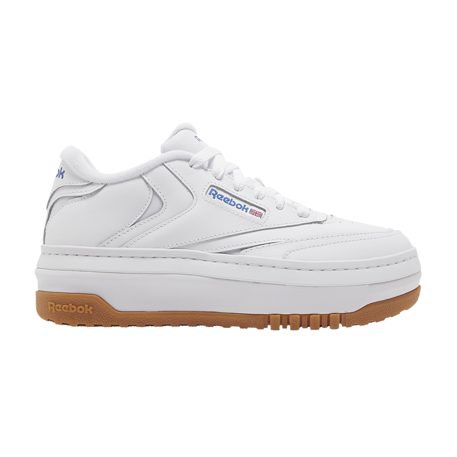 Фото № 1 с приближением к товару «‎Reebok Women's Club C Extra White Vector Blue Gum»
