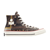 Фото № 1 с приближением к товару «‎Isabel Marant x Converse Women's Chuck 70 High Black Bandana Scarf»