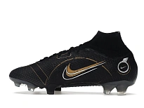 Фото № 5 с приближением к товару «‎Nike Mercurial Superfly 8 FG Black Metallic Silver Gold»