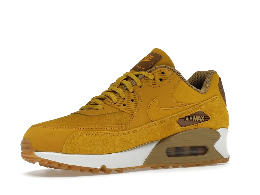 Фото № 4 с приближением к товару «‎Nike Air Max 90 Mineral Yellow »