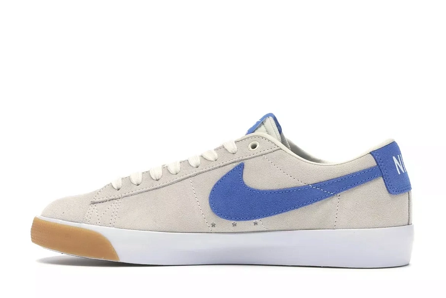 Фото № 6 с приближением к товару «‎Nike SB Blazer Low Pale Ivory Pacific Blue»
