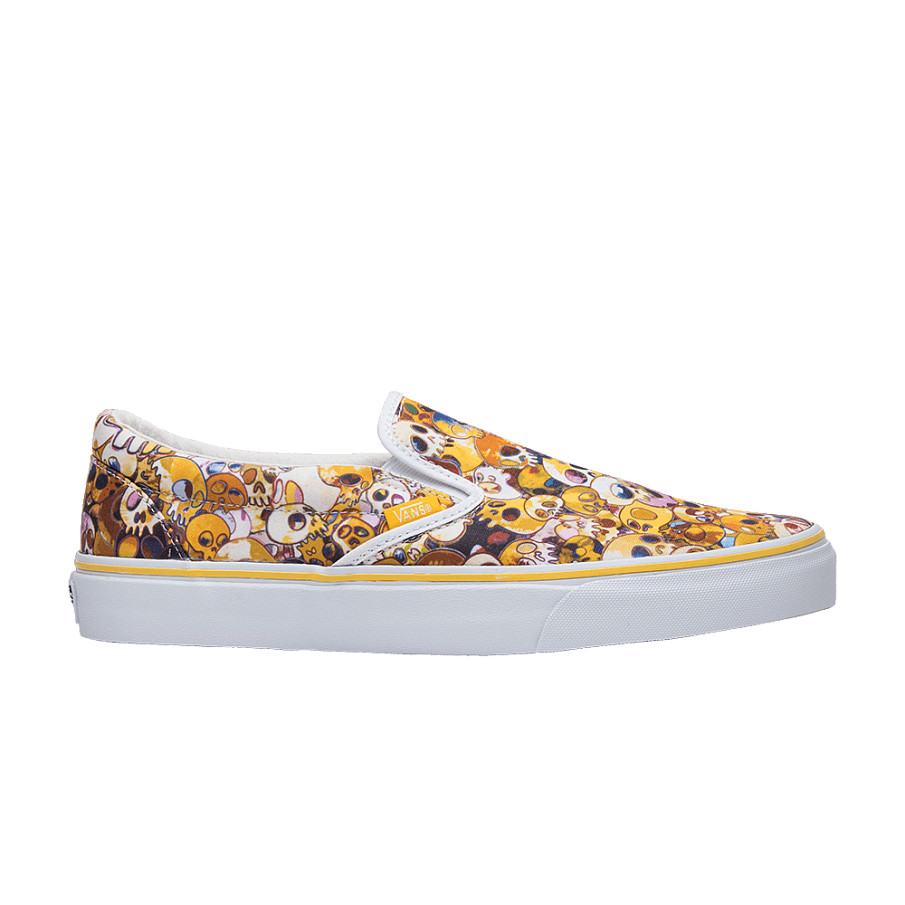 Фото № 1 с приближением к товару «‎Vans Takashi Murakami Slip-On LX Yellow Skull»