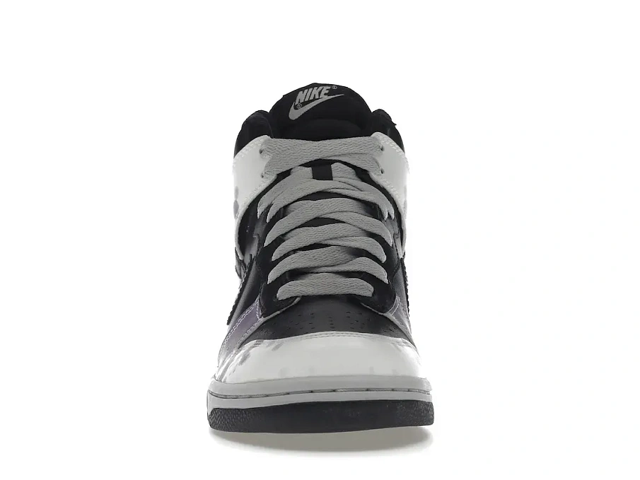 Фото № 2 с приближением к товару «‎Nike Dunk High Splatter Black White Purple »