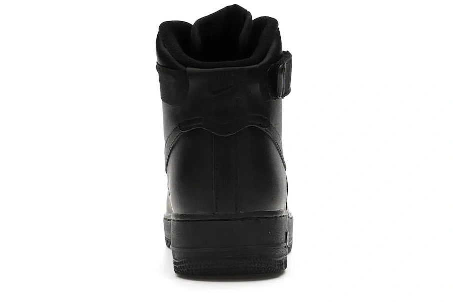 Фото № 4 с приближением к товару «‎Nike Air Force 1 High Triple Black»