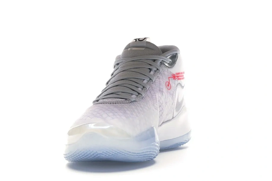 Фото № 2 с приближением к товару «‎Nike KD 12 White Wolf Grey»