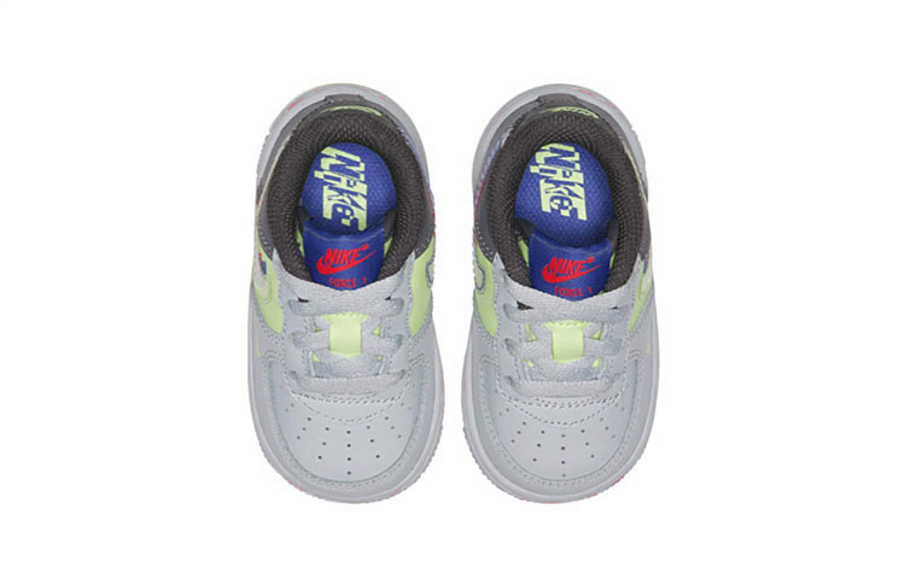 Фото № 3 с приближением к товару «‎(TD)Nike Force 1 LV8 GreyGreenBlue»