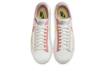 Nike Blazer Low LE WhitePinkYellow - 5