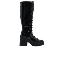 Фото № 1 с приближением к товару «‎Converse Women's Chuck 70 De Luxe Heel XX Platform High Triple Black Patent»