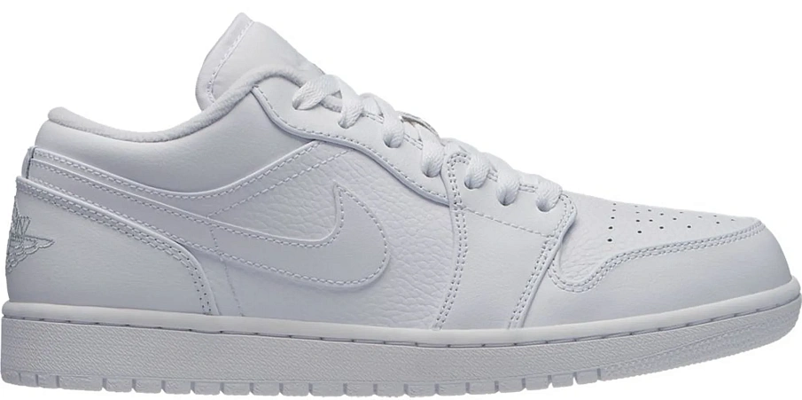 Фото № 1 с приближением к товару «‎Jordan 1 Low Triple White (2019)»