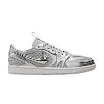 Фото № 1 с приближением к товару «‎Women's Air Jordan 1 Low Method of Make V3 Metallic Silver»