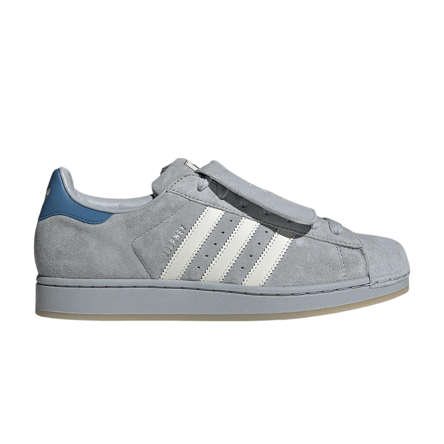 Фото № 1 с приближением к товару «‎Pointless Journey x atmos x adidas Superstar Clear Onix (KJ8847)»