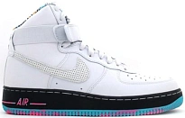 Фото № 1 с приближением к товару «‎Nike Air Force 1 High Pure Platinum Multi-Color»