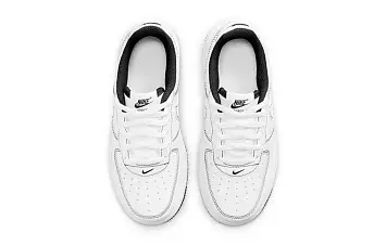 Nike Force 1 PS 'Contrast Stitch - White Black' - 4