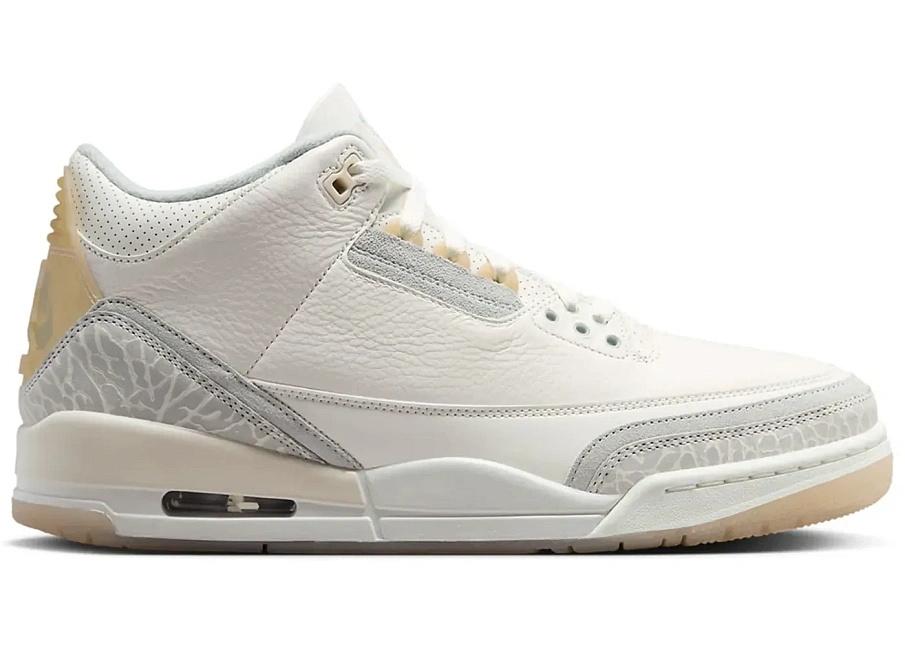 Фото № 1 с приближением к товару «‎Jordan 3 Retro Craft Ivory»