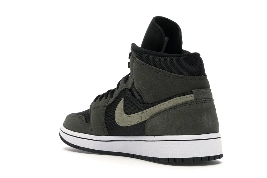 Фото № 6 с приближением к товару «‎Jordan 1 Mid Military Olive »