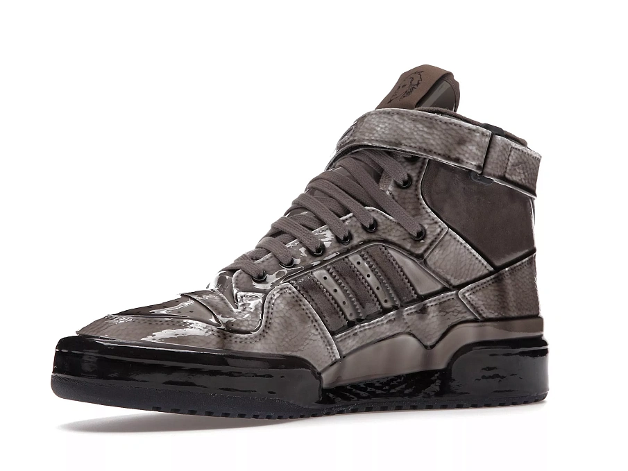 Фото № 2 с приближением к товару «‎adidas Forum Hi Jeremy Scott Dipped Black»