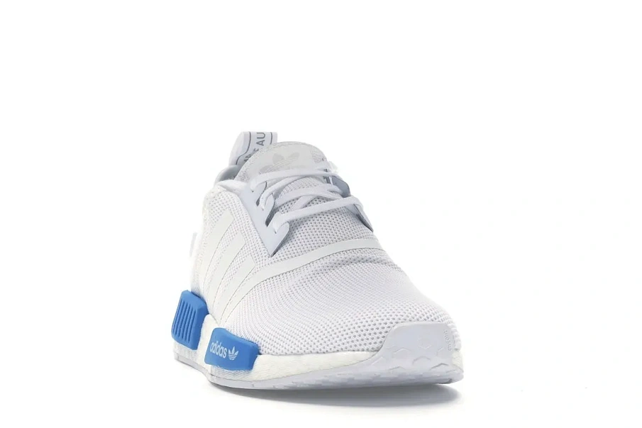 Фото № 3 с приближением к товару «‎adidas NMD R1 Cloud White Bright Blue (Youth)»