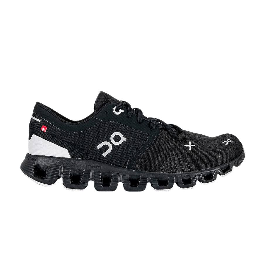 Фото № 1 с приближением к товару «‎ON Women's Cloud X 3 Black»