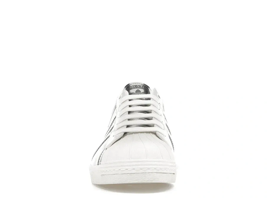 Фото № 2 с приближением к товару «‎adidas Superstar Prada Silver»