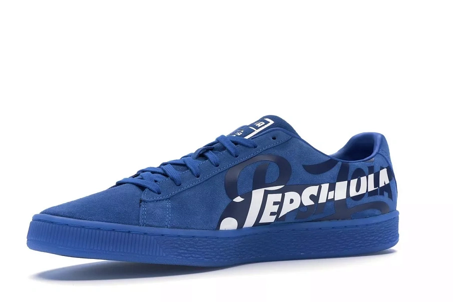 Фото № 2 с приближением к товару «‎Puma Suede Pepsi Blue»
