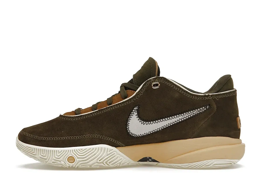 Фото № 3 с приближением к товару «‎Nike LeBron 20 Olive Green»