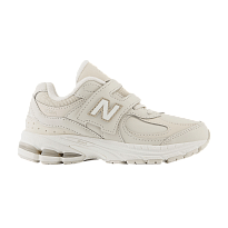 Фото № 1 с приближением к товару «‎New Balance 2002R Hook & Loop Little Kid Beige Fleece Lined»