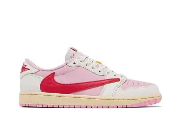 Travis Scott x Air Jordan 1 Retro Low OG Sail Tropical Pink - 2