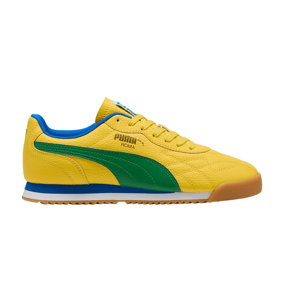 Фото № 1 с приближением к товару «‎Puma Roma Anniversario - Pelé Yellow Archive Green»