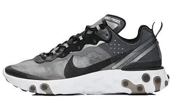 Nike React Element 87 Anthracite Black - 1