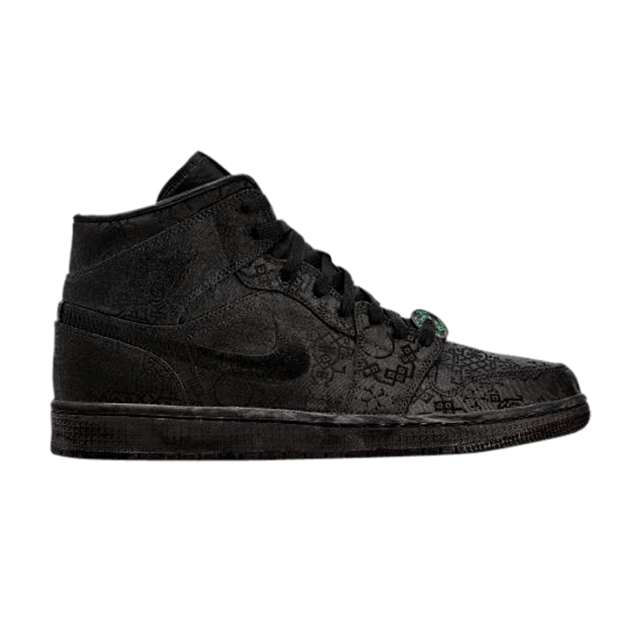 Фото № 1 с приближением к товару «‎Dover Street Market x CLOT x Air Jordan 1 Mid Monochromarket»