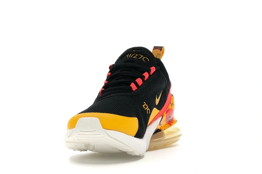 Фото № 4 с приближением к товару «‎Nike Air Max 270 Floral Black Crimson Gold »