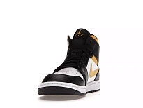 Фото № 2 с приближением к товару «‎Jordan 1 Mid White Pollen Black»