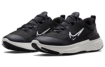 Фото № 3 с приближением к товару «‎Nike Wmns React Miler 2 Shield Low-Top Running Shoes Black»