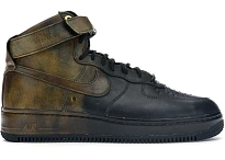Фото № 1 с приближением к товару «‎Nike Air Force 1 High Pigalle Black Gold»
